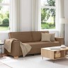 Canapé 3 places Marron 180 cm Tissu 616796616796