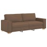 Canapé 3 places Marron 180 cm Tissu 616796616796