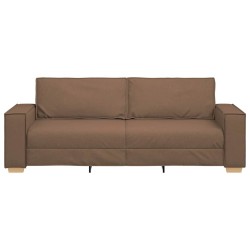 Canapé 3 places Marron 180 cm Tissu 616796616796