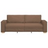 Canapé 3 places Marron 180 cm Tissu 616796616796