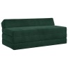 Canapé-lit pliable Vert foncé 120 x 60 x 49 cm Tissu 616799616799