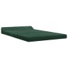 Canapé-lit pliable Vert foncé 120 x 60 x 49 cm Tissu 616799616799