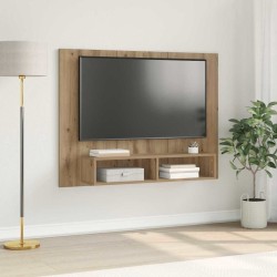 Ensemble meuble TV 120 x 23,5 x 90 cm Chêne artisanal 616800616800
