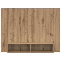 Ensemble meuble TV 120 x 23,5 x 90 cm Chêne artisanal 616800616800