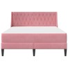 Cadre de lit avec matelas Rose 160 x 200 cm Velours 616802616802