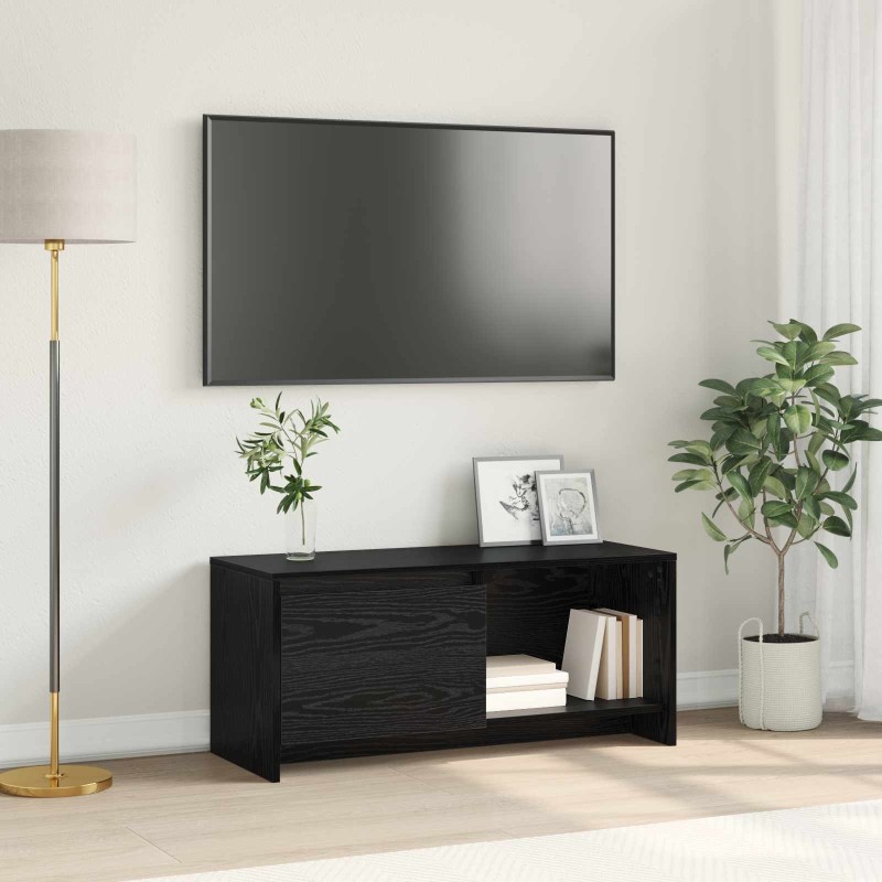 Ensemble meuble TV Chêne noir 90 x 35 x 40 cm Bois d'ingénierie 616805616805