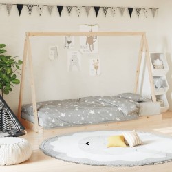 Cadre de lit pour enfants 90x200 cm bois de pin massif 616808616808
