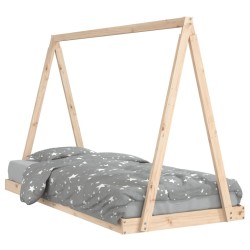 Cadre de lit pour enfants 90x200 cm bois de pin massif 616808616808