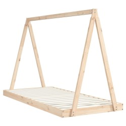 Cadre de lit pour enfants 90x200 cm bois de pin massif 616808616808