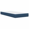 Cadre de lit Bleu 100 x 200 cm Polyester 616815616815