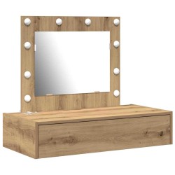 Table de Toilette Marron 83 x 40 x 70 cm Bois d'ingénierie 616816616816