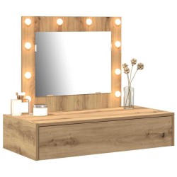 Table de Toilette Marron 83 x 40 x 70 cm Bois d'ingénierie 616816616816