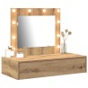 Table de Toilette Marron 83 x 40 x 70 cm Bois d'ingénierie 616816616816