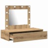 Table de Toilette Marron 83 x 40 x 70 cm Bois d'ingénierie 616816616816