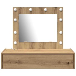 Table de Toilette Marron 83 x 40 x 70 cm Bois d'ingénierie 616816616816