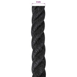 Corde en Jute 20 Noir Jute 100% Tossa 616829616829
