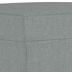 Repose-pied Gris clair 60x50x41 cm Tissu 616830616830