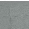 Repose-pied Gris clair 60x50x41 cm Tissu 616830616830