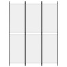 Cloison de séparation 3 panneaux Blanc 150x200 cm Tissu 616838616838
