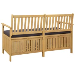 Banc de rangement avec coussin avec stockage 148 x 63 x 84 cm 616858616858