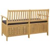 Banc de rangement avec coussin avec stockage 148 x 63 x 84 cm 616858616858