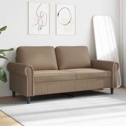 Canapé à 2 places Cappuccino 140 cm Similicuir 616859616859