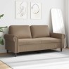 Canapé à 2 places Cappuccino 140 cm Similicuir 616859616859