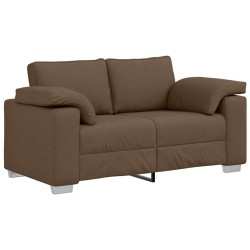 Canapé deux places Marron 160 cm tissu 616884616884