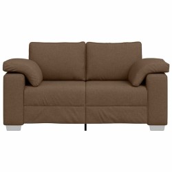 Canapé deux places Marron 160 cm tissu 616884616884