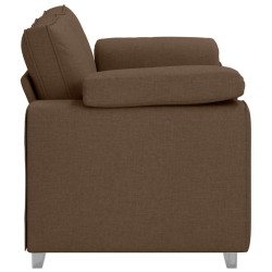 Canapé deux places Marron 160 cm tissu 616884616884