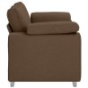 Canapé deux places Marron 160 cm tissu 616884616884