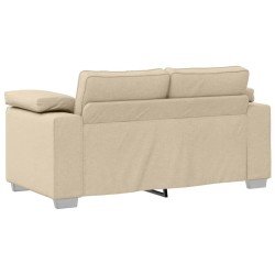 Canapé deux places Crème 160 cm tissu 616886616886
