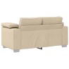 Canapé deux places Crème 160 cm tissu 616886616886