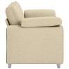 Canapé deux places Crème 160 cm tissu 616886616886