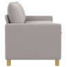 Canapé Gris clair 156 x 81 x 87,5 cm Tissu 616889616889