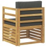 Canapé d’extérieur Polyester Blanc et anthracite 616892616892