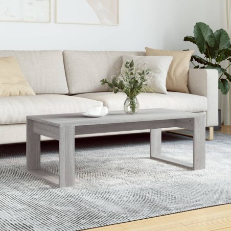 Table basse sonoma gris 102x50x35 cm bois d'ingénierie 616894616894