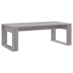Table basse sonoma gris 102x50x35 cm bois d'ingénierie 616894616894
