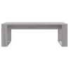 Table basse sonoma gris 102x50x35 cm bois d'ingénierie 616894616894