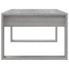 Table basse sonoma gris 102x50x35 cm bois d'ingénierie 616894616894