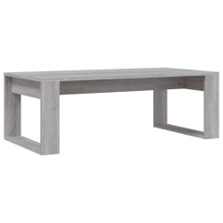 Table basse sonoma gris 102x50x35 cm bois d'ingénierie 616894616894
