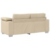 Canapé deux places Crème 180 cm tissu 616897616897