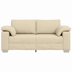 Canapé deux places Crème 180 cm tissu 616897616897