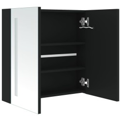Armoire de salle de bain à miroir LED 62x14x60 cm 616898616898