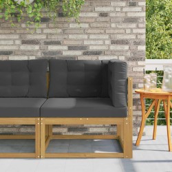 Canapé d'angle extérieur Polyester Blanc 616902616902