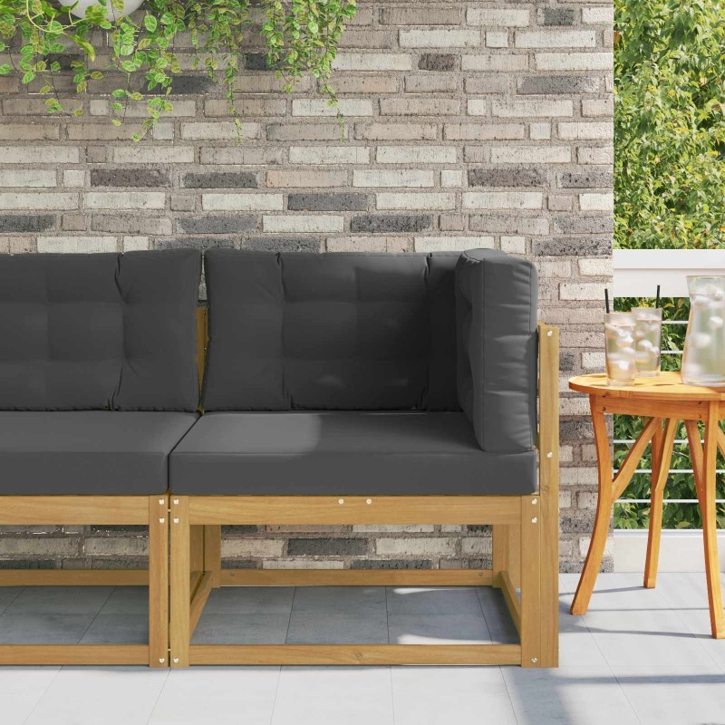 Canapé d'angle extérieur Polyester Blanc 616902616902