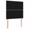 Tête de lit réglable en hauteur Crème 90 cm tissu 616905616905