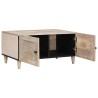 Table basse Blanc 80 x 54 x 40 cm Bois d'ingénierie 616908616908