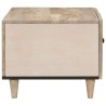 Table basse Blanc 80 x 54 x 40 cm Bois d'ingénierie 616908616908