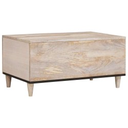 Table basse Blanc 80 x 54 x 40 cm Bois d'ingénierie 616908616908